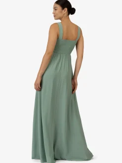 Kraimod Damen Abendkleid in grün - Länge: lang
