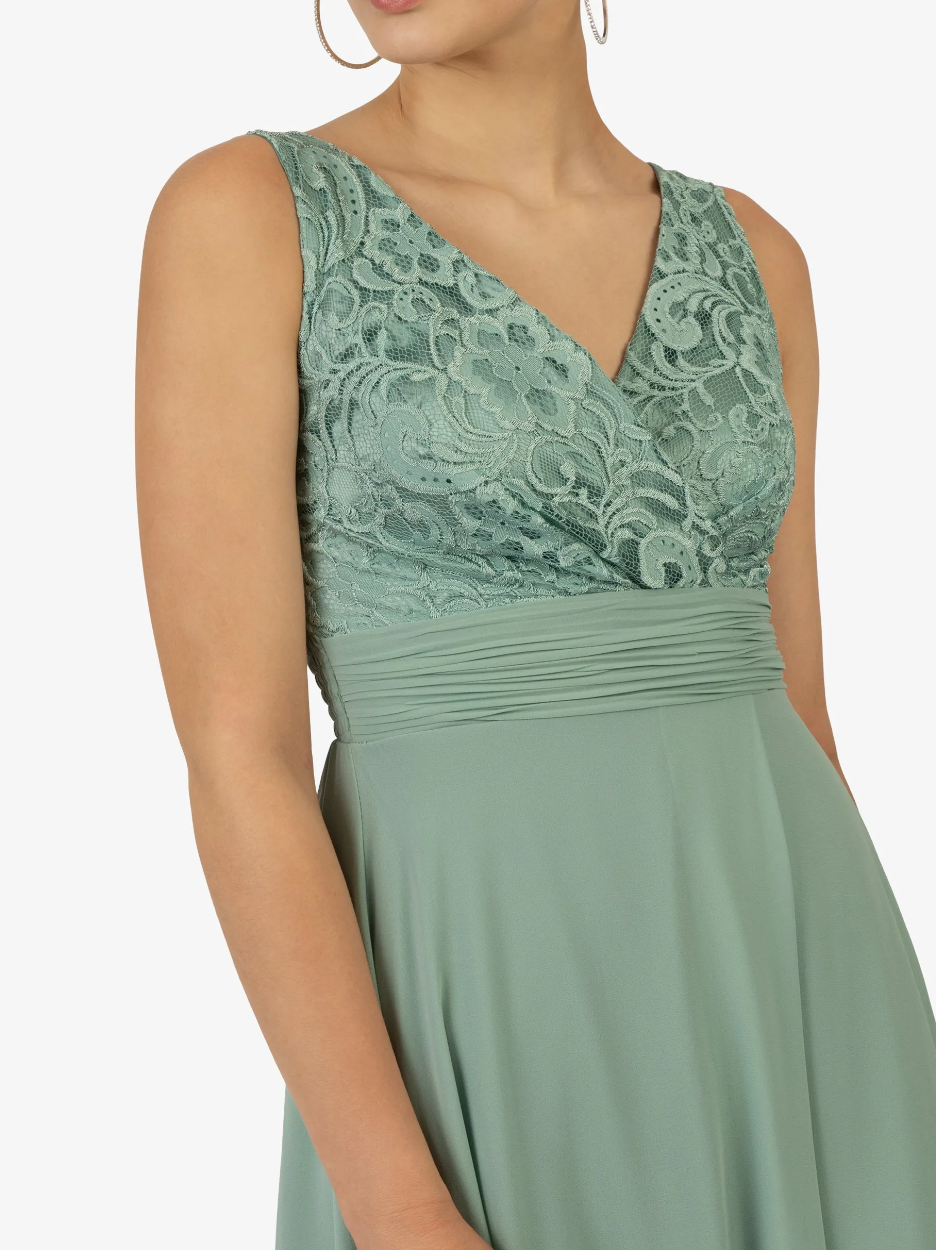 Kraimod Damen Abendkleid in grün - Länge: lang