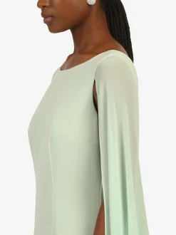Kraimod Damen Abendkleid in mint - Ausschnitt: Rundhals