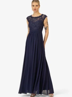 Kraimod Damen Abendkleid in marine - Länge: lang