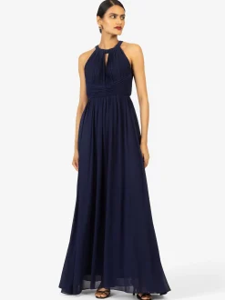 Kraimod Damen Abendkleid in marine - Länge: lang