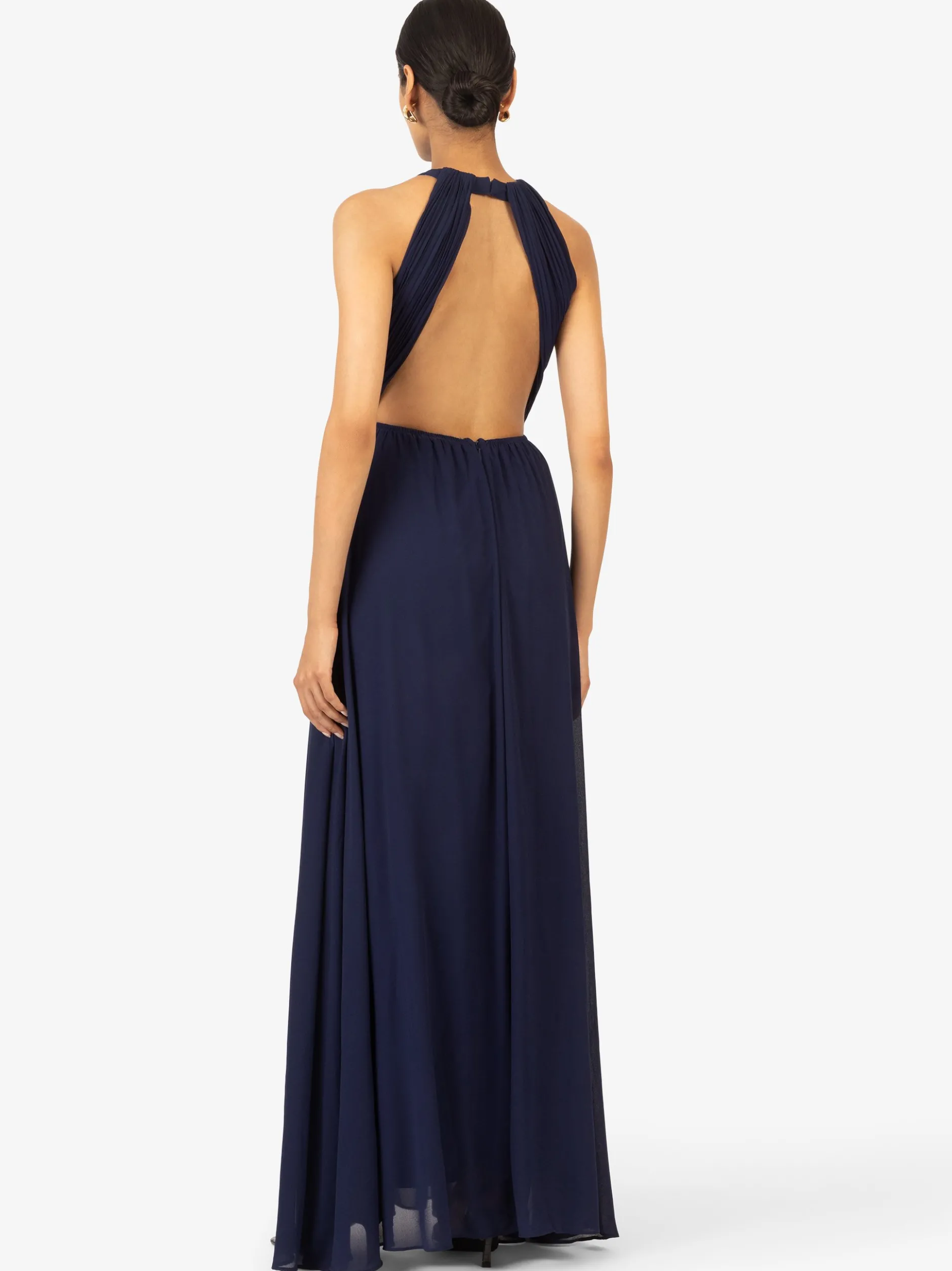 Kraimod Damen Abendkleid in marine - Länge: lang