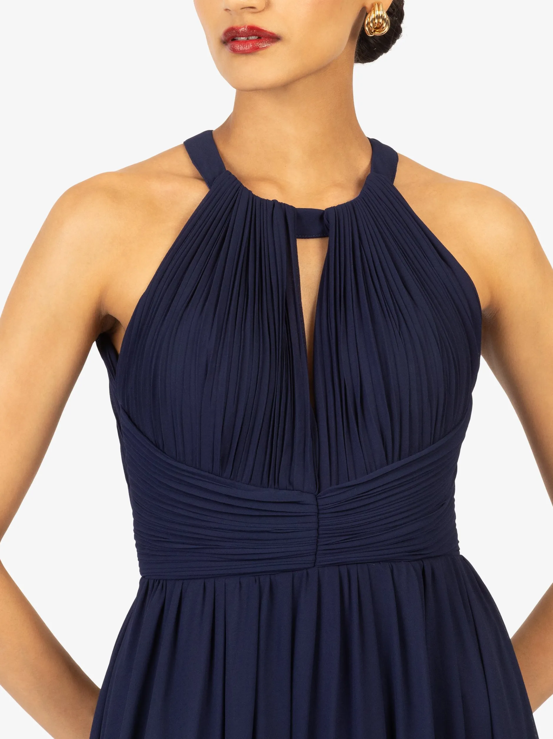 Kraimod Damen Abendkleid in marine - Länge: lang