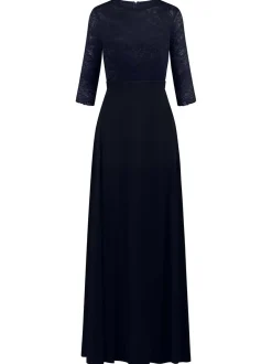 Kraimod Damen Abendkleid in marine - Länge: lang