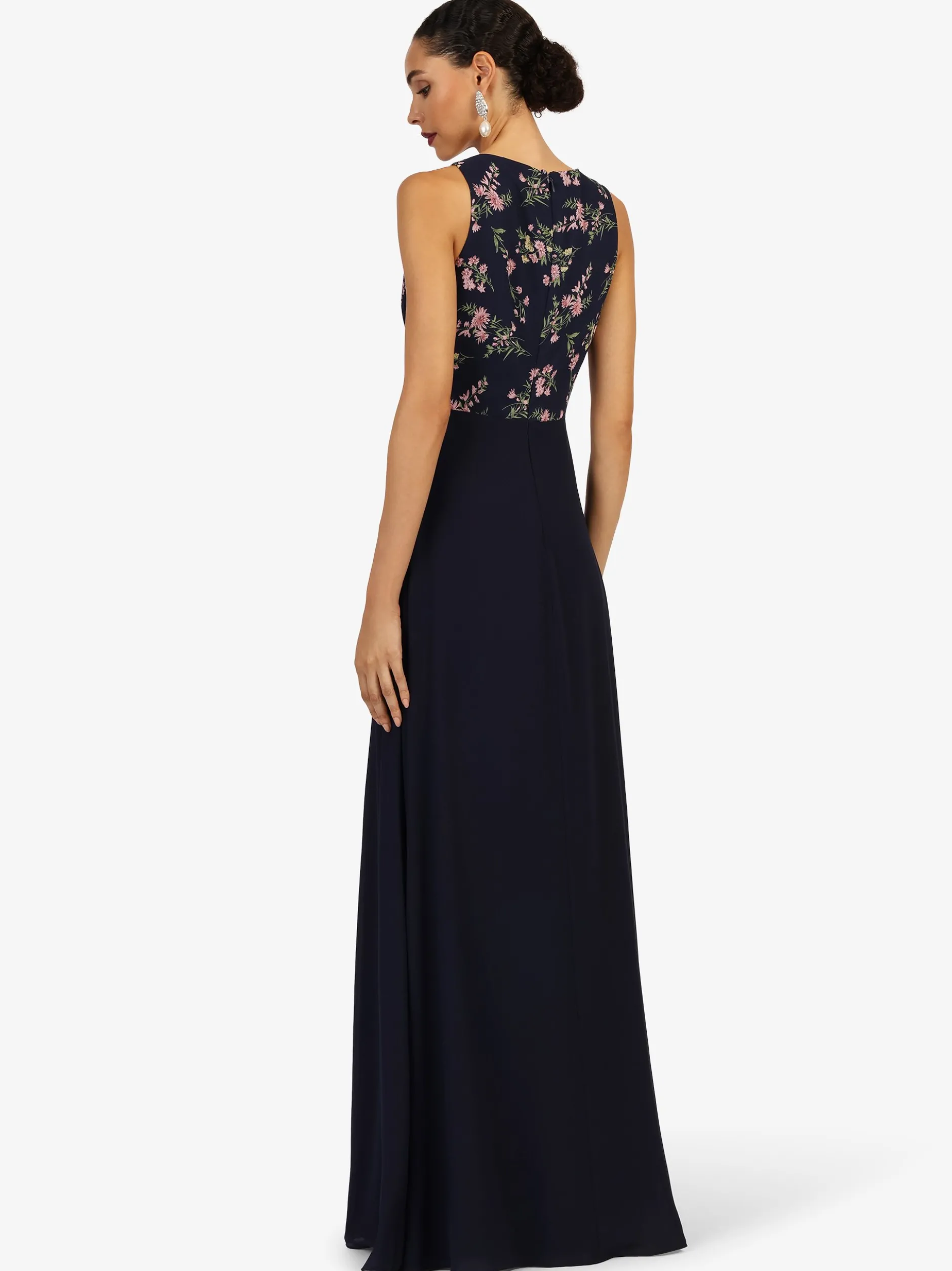 Kraimod Damen Abendkleid. in marine - Länge: lang