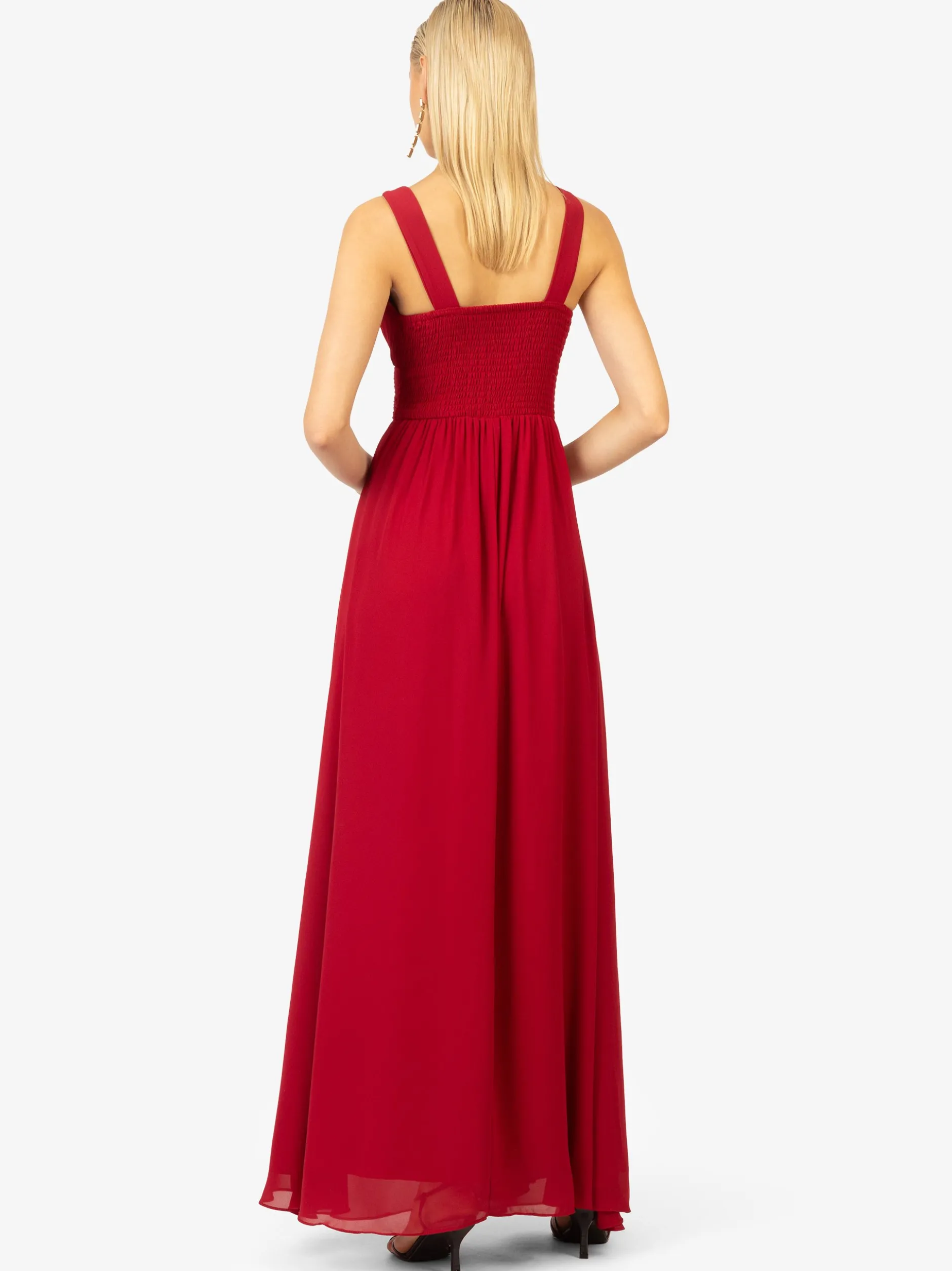 Kraimod Damen Abendkleid in rot - Länge: lang