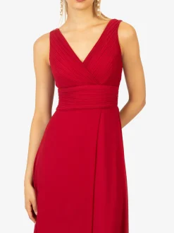 Kraimod Damen Abendkleid in rot - Länge: lang