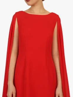 Kraimod Damen Abendkleid in rot - Ausschnitt: Rundhals