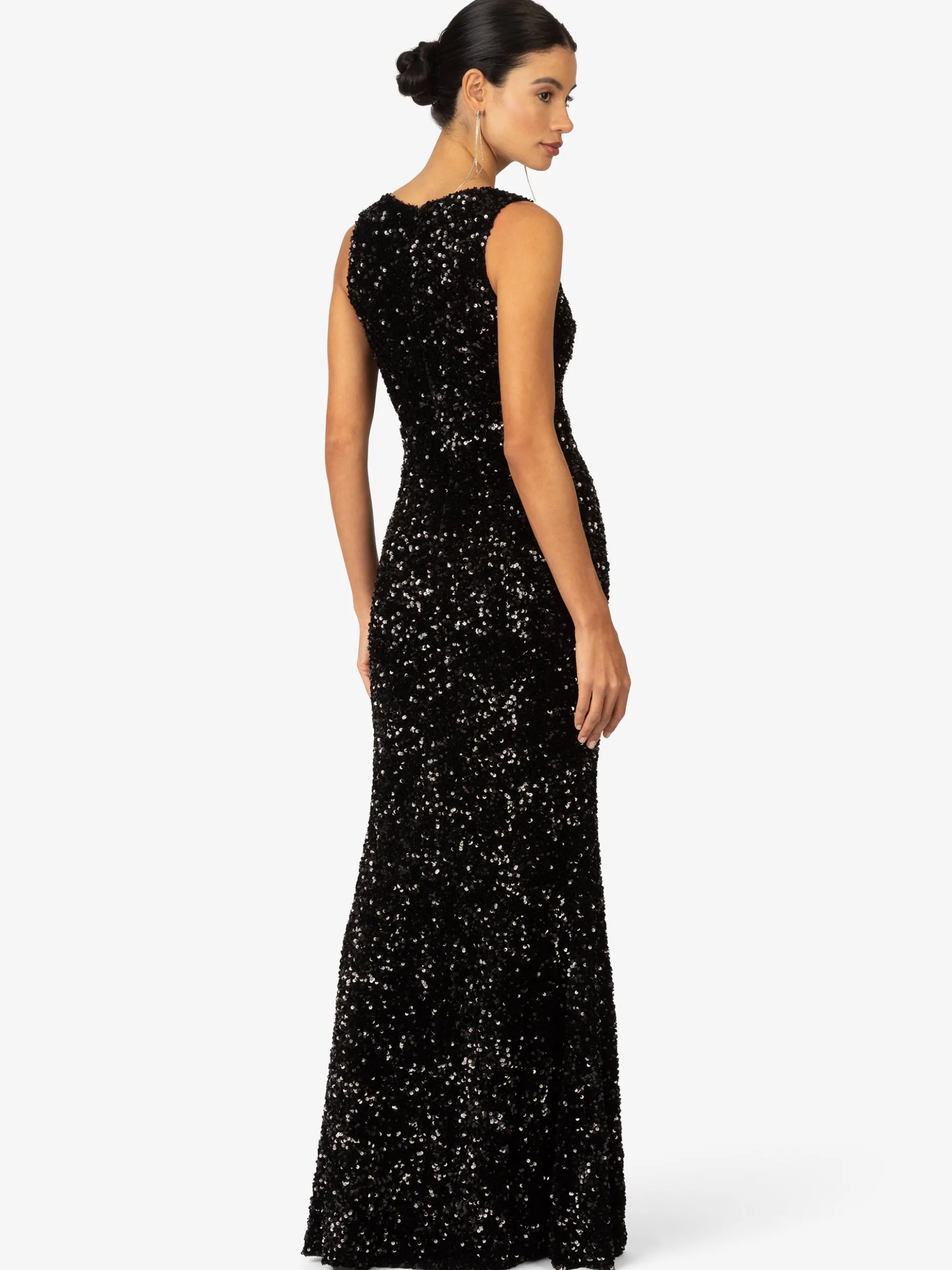 Kraimod Damen Abendkleid in schwarz - Länge: lang