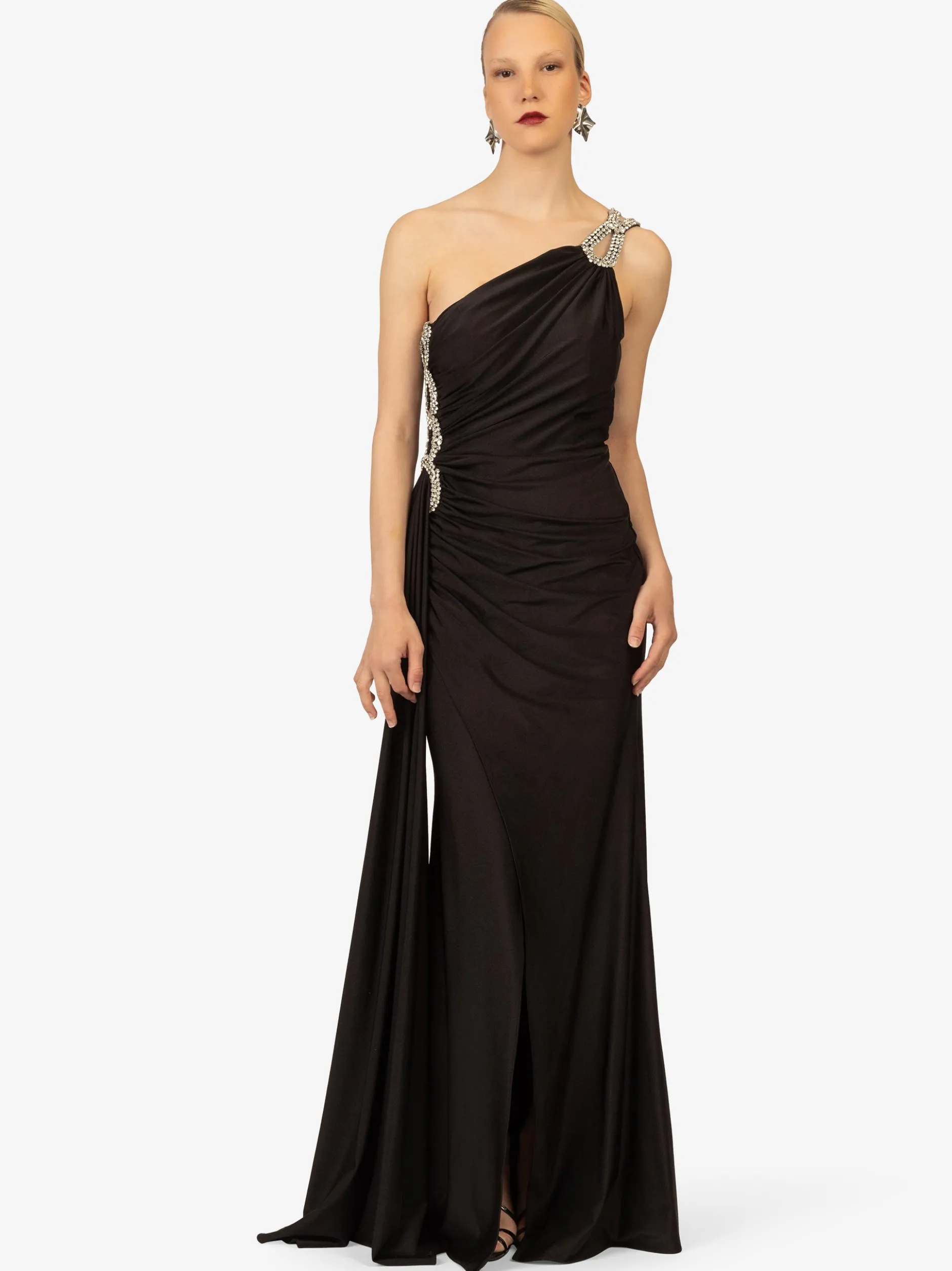 Kraimod Damen Abendkleid in schwarz - Länge: lang