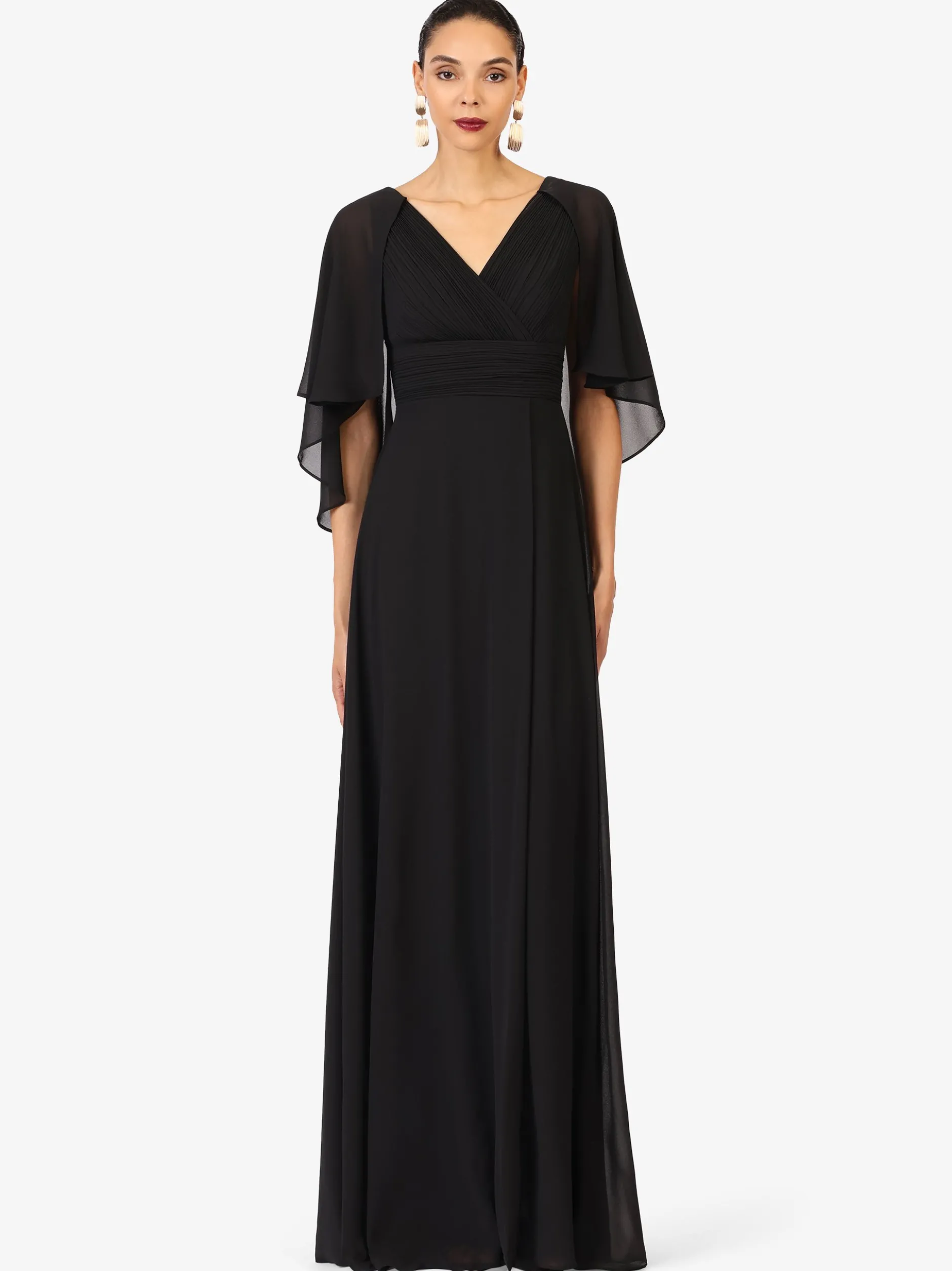 Kraimod Damen Abendkleid in schwarz - Länge: lang