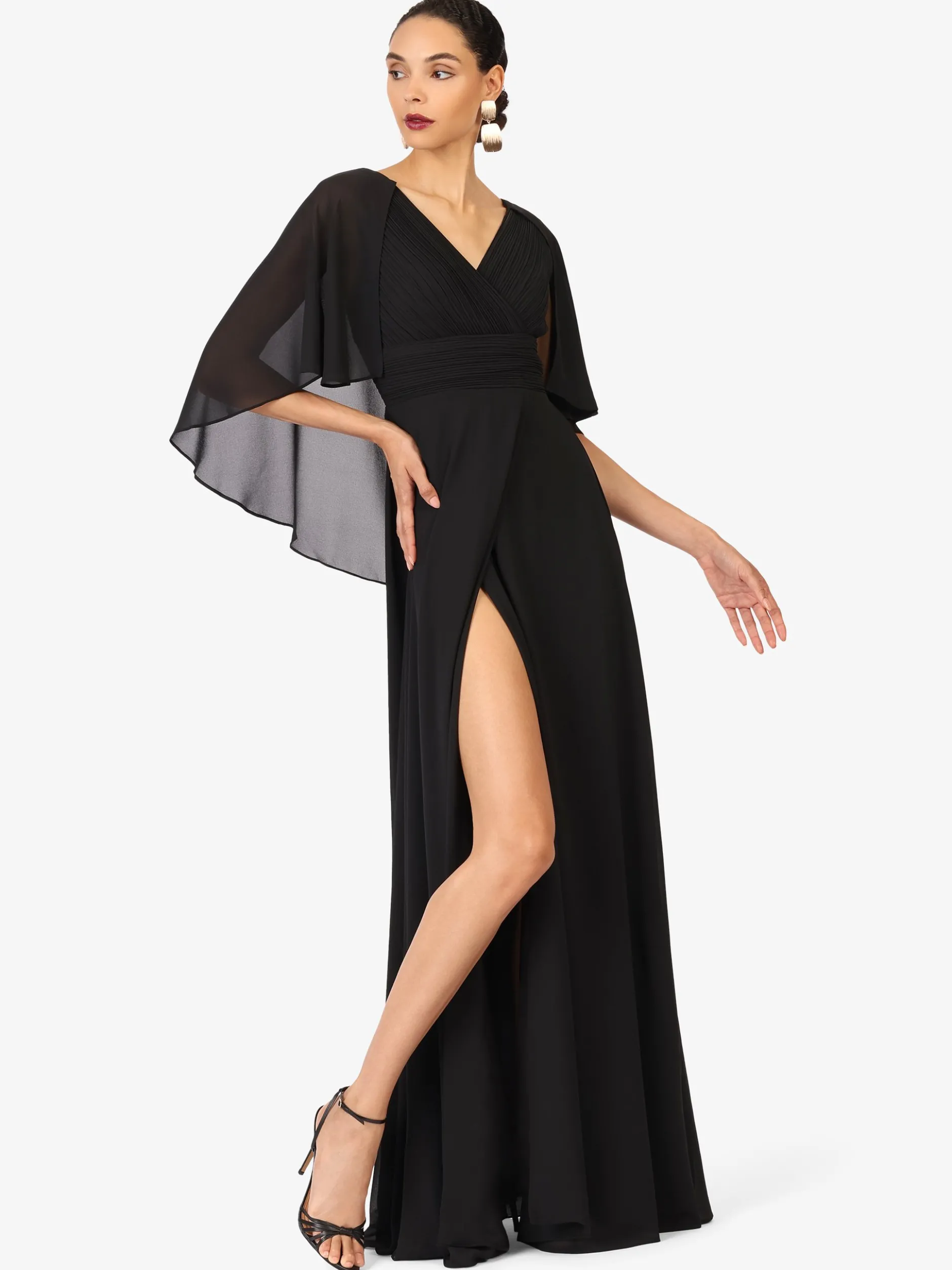 Kraimod Damen Abendkleid in schwarz - Länge: lang
