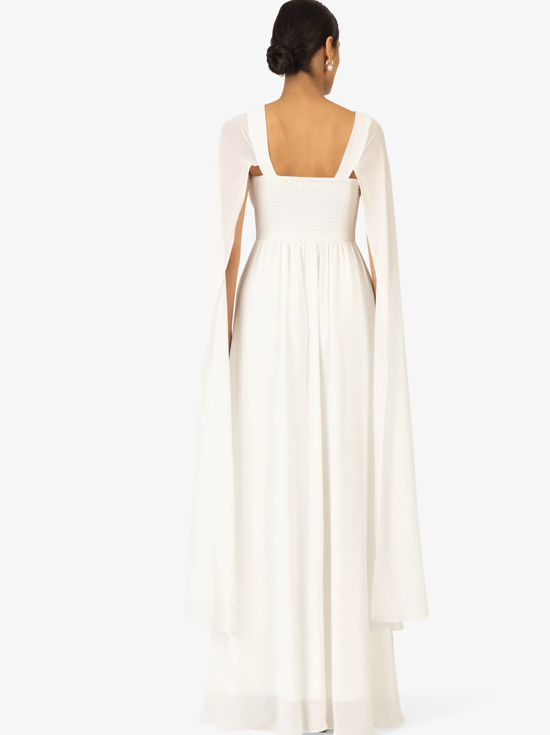 Kraimod Damen Abendkleid in weiß - Länge: lang