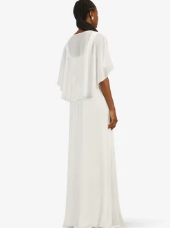 Kraimod Damen Abendkleid in weiß - Länge: lang