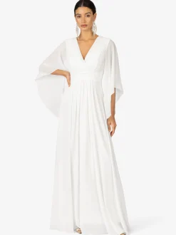 Kraimod Damen Abendkleid in weiß - Länge: lang