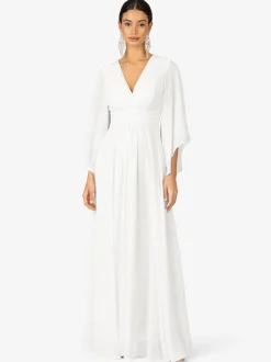 Kraimod Damen Abendkleid in weiß - Länge: lang
