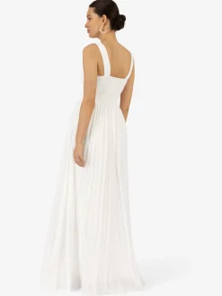 Kraimod Damen Abendkleid in weiß - Länge: lang