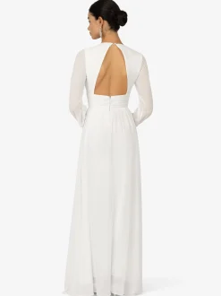 Kraimod Damen Abendkleid in weiß - Länge: lang