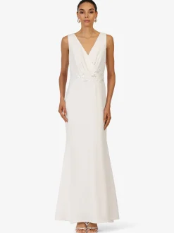 Kraimod Damen Abendkleid in weiß - Länge: lang