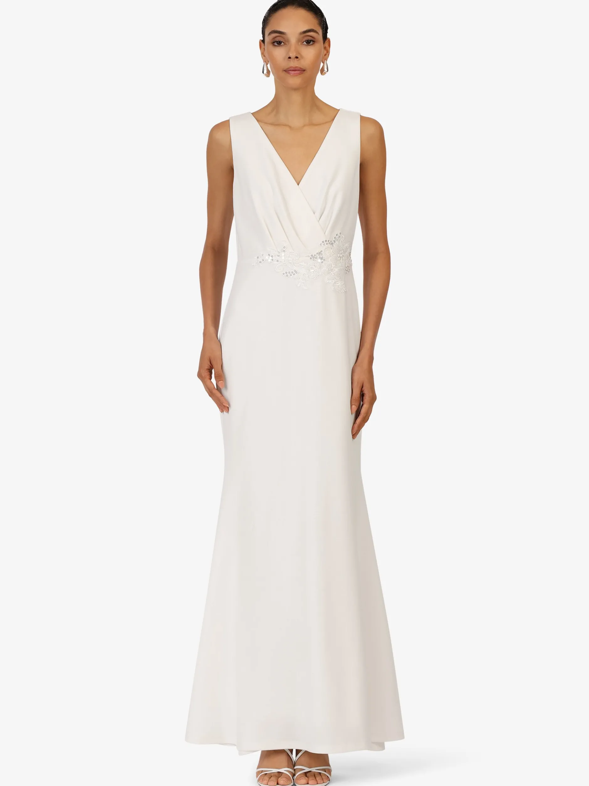 Kraimod Damen Abendkleid in weiß - Länge: lang