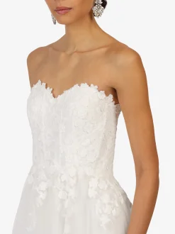 Kraimod Damen Abendkleid in weiß - Länge: lang
