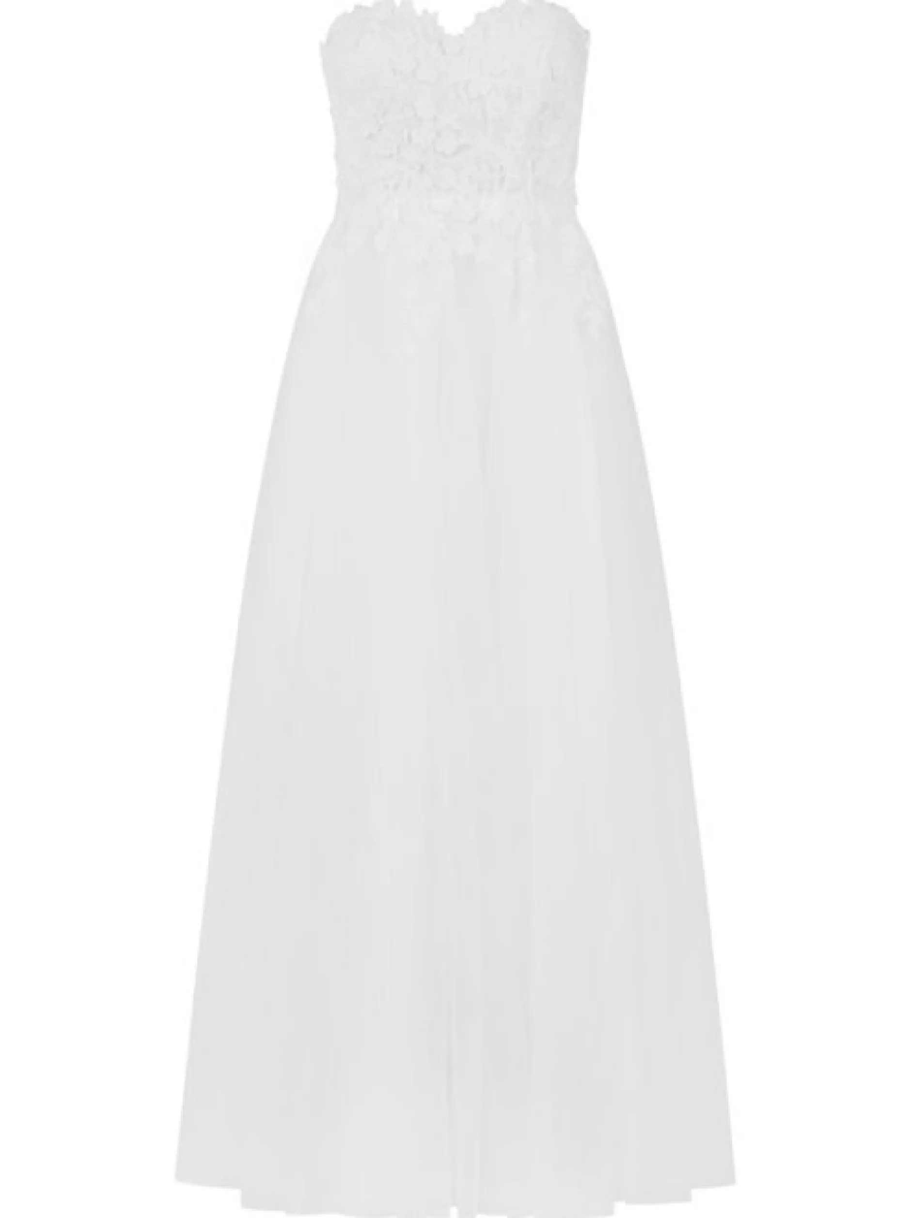 Kraimod Damen Abendkleid in weiß - Länge: lang
