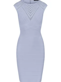 Kraimod Damen Bandage Kleid in blau - Länge: kurz