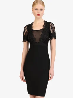 Kraimod Damen Bodyconkleid in schwarz - Länge: mittel