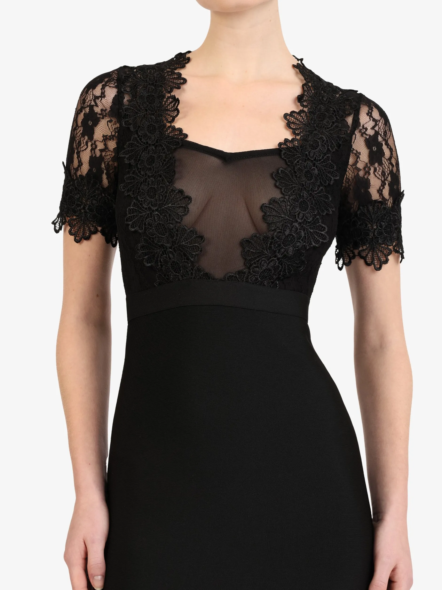 Kraimod Damen Bodyconkleid in schwarz - Länge: mittel