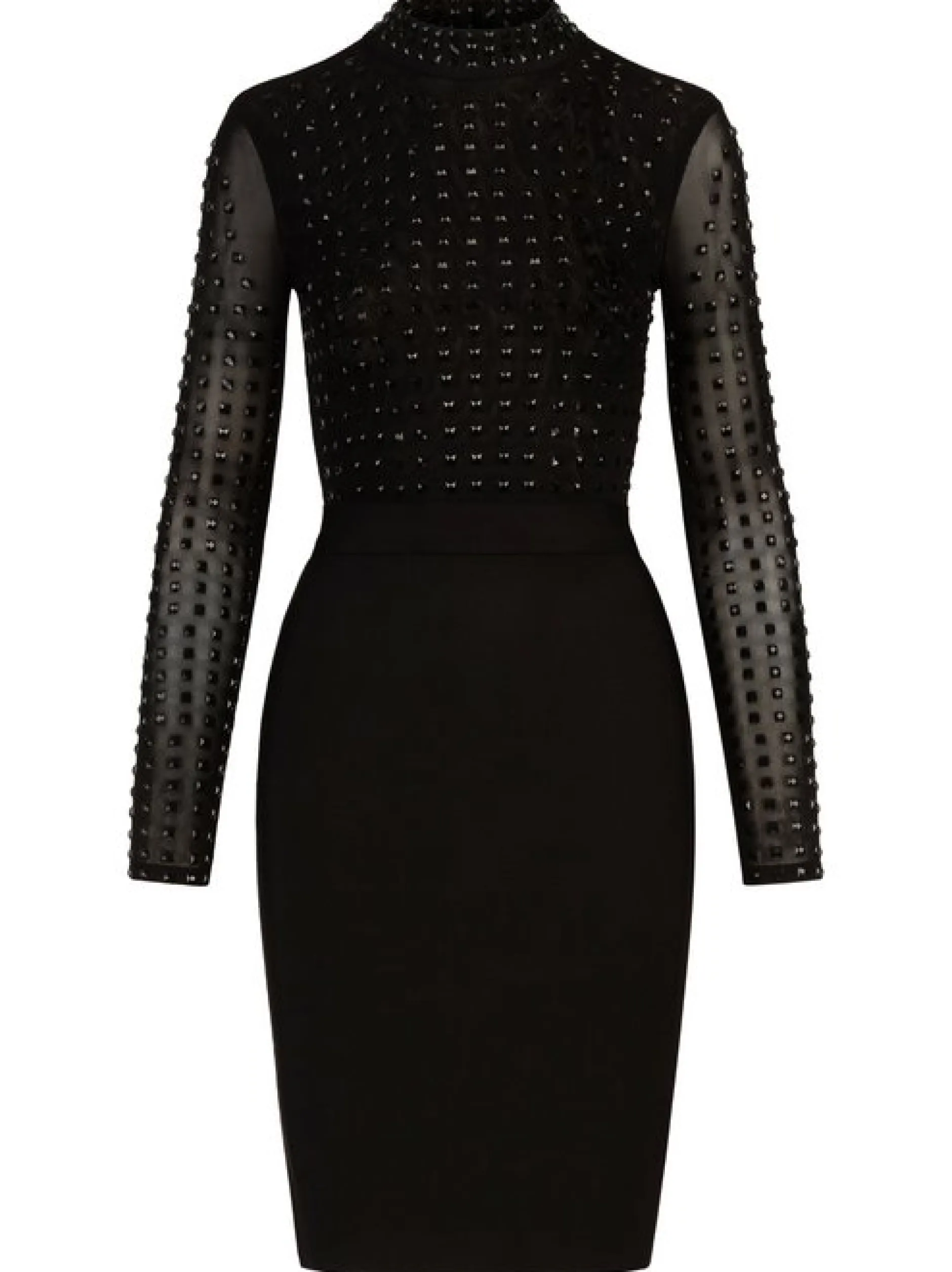 Kraimod Damen Bodycon Kleid in schwarz - Länge: mittel
