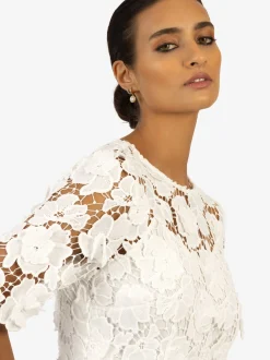 Kraimod Damen Brautkleid in weiß - Ausschnitt: Rundhals
