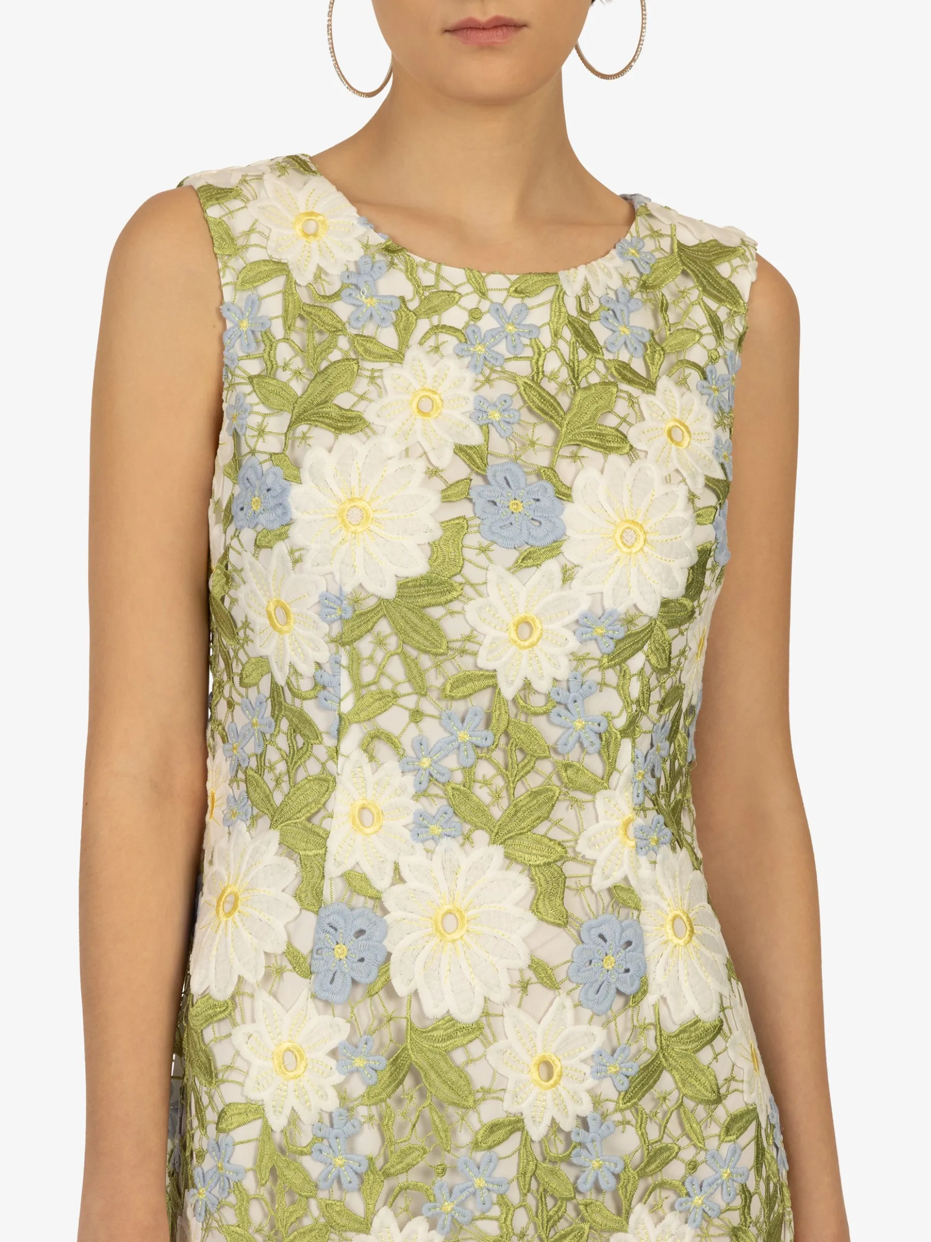 Kraimod Damen Cocktailkleid in grün mehrfarbig