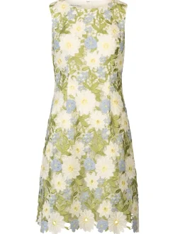Kraimod Damen Cocktailkleid in grün mehrfarbig
