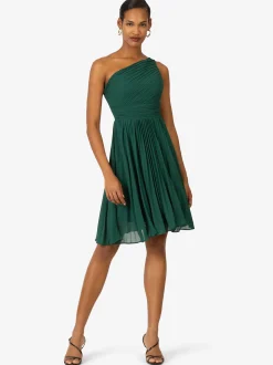 Kraimod Damen Cocktailkleid in grün - Länge: mittel