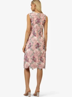 Kraimod Damen Cocktailkleid in pink - Länge: mittel