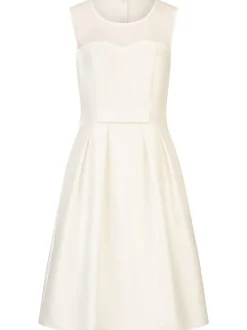 Kraimod Damen Cocktailkleid in weiß - Länge: mittel