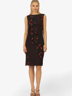 Kraimod Damen Cocktailkleid in schwarz rot