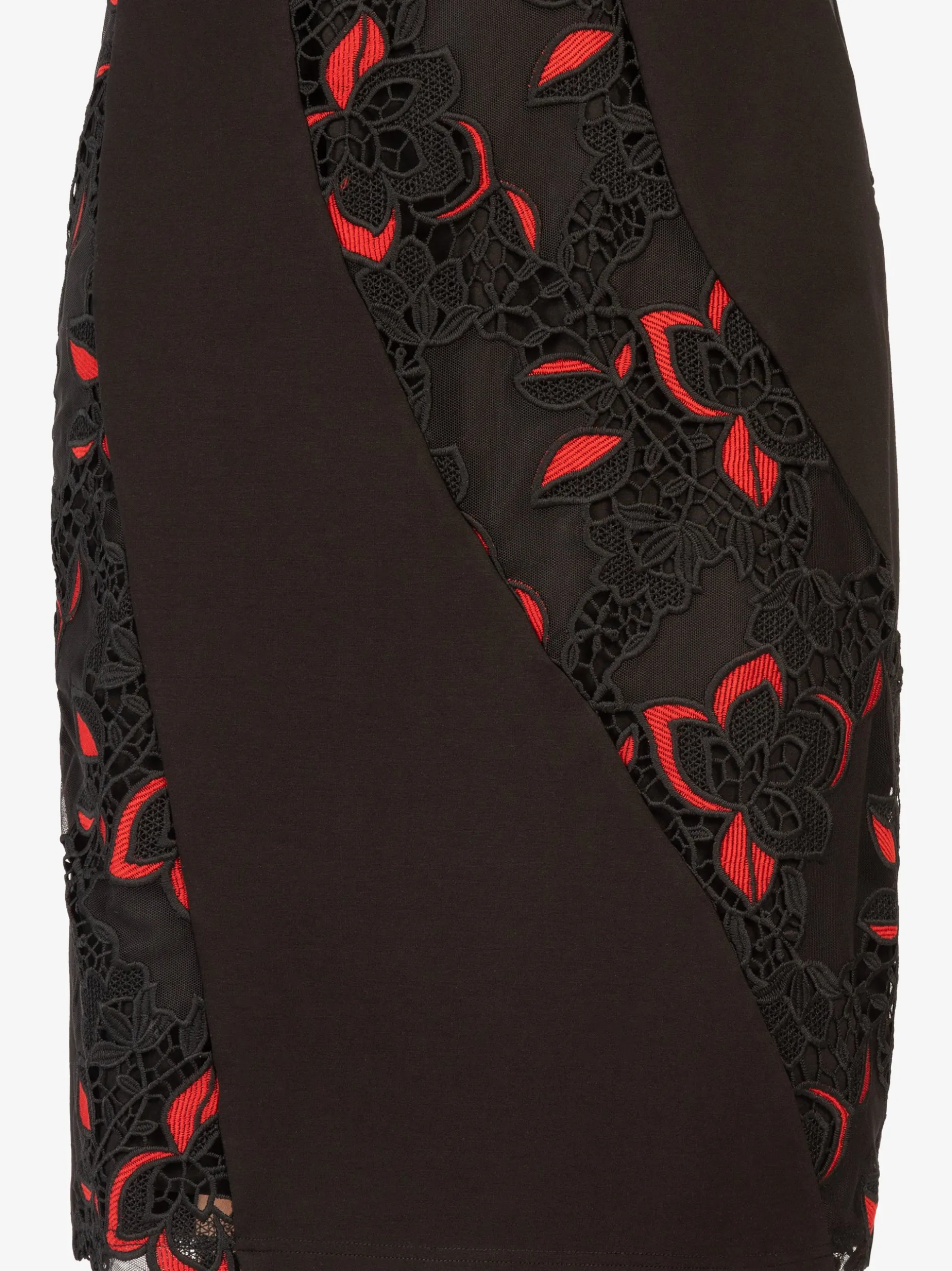 Kraimod Damen Cocktailkleid in schwarz rot