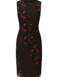 Kraimod Damen Cocktailkleid in schwarz rot