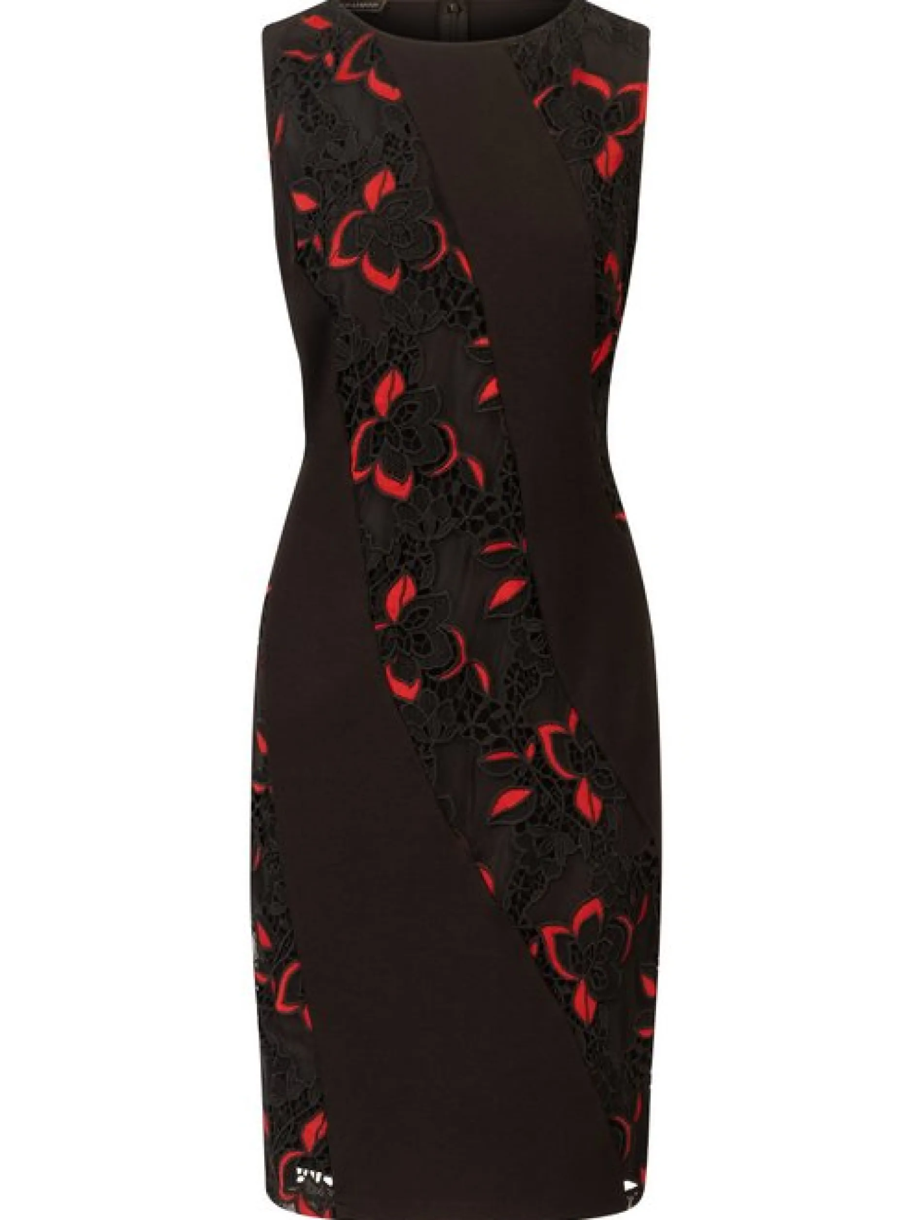 Kraimod Damen Cocktailkleid in schwarz rot