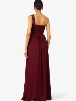 Kraimod Damen Kleid in bordeaux - Ausschnitt: Rundhals