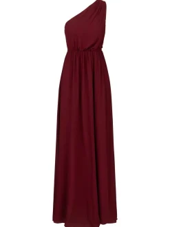 Kraimod Damen Kleid in bordeaux - Ausschnitt: Rundhals