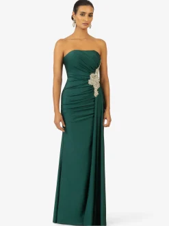 Kraimod Damen Kleid in grün - Länge: lang