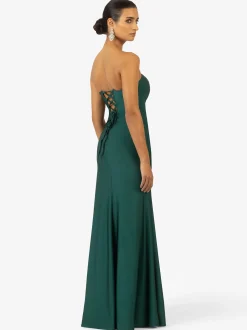 Kraimod Damen Kleid in grün - Länge: lang