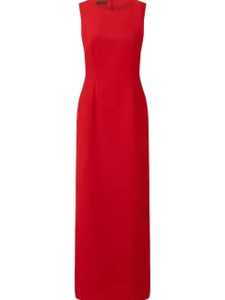 Kraimod Damen Kleid in rot - Ausschnitt: U-Boot
