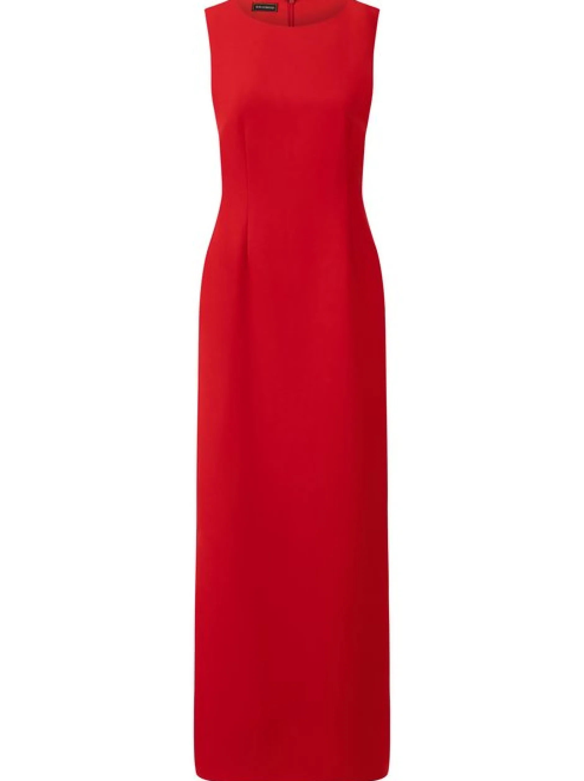 Kraimod Damen Kleid in rot - Ausschnitt: U-Boot