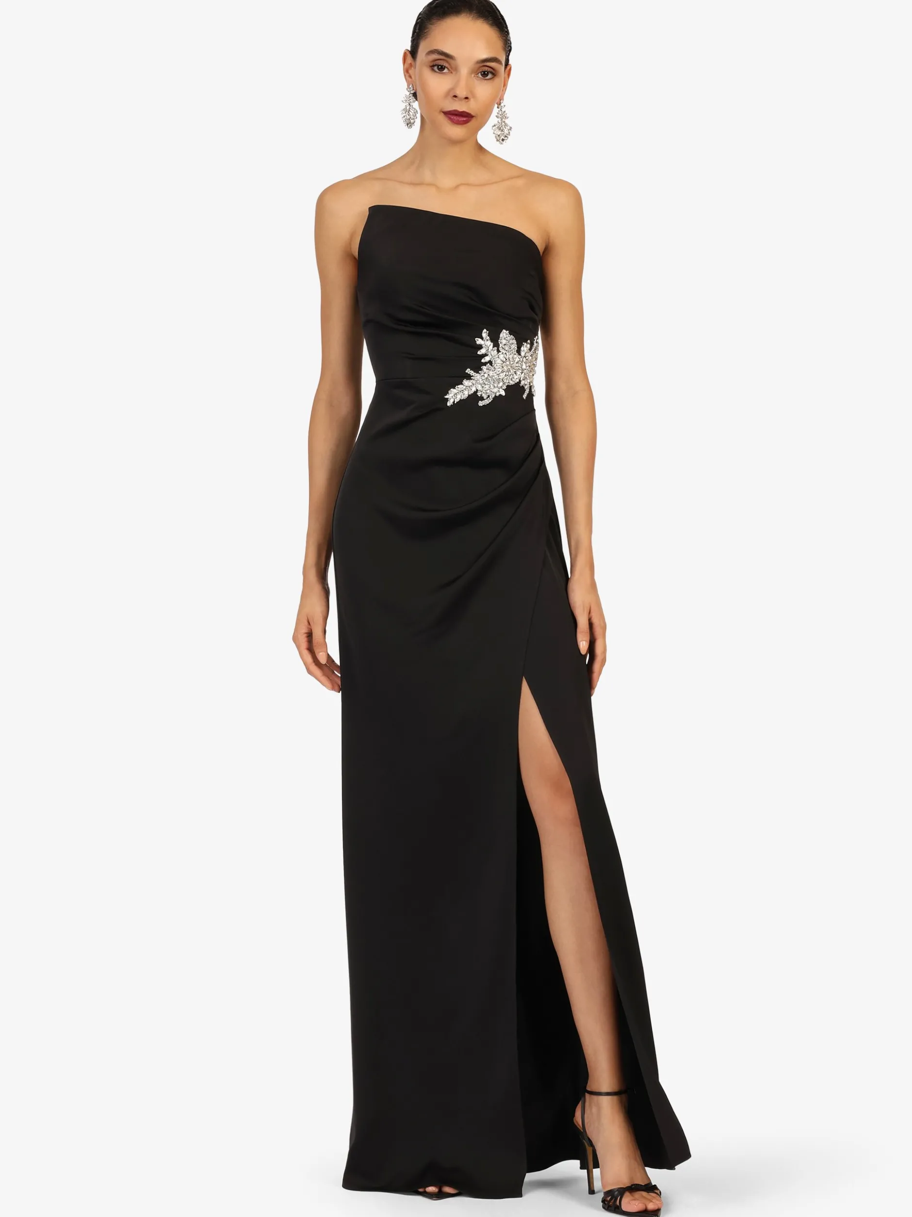 Kraimod Damen Kleid in schwarz - Länge: lang