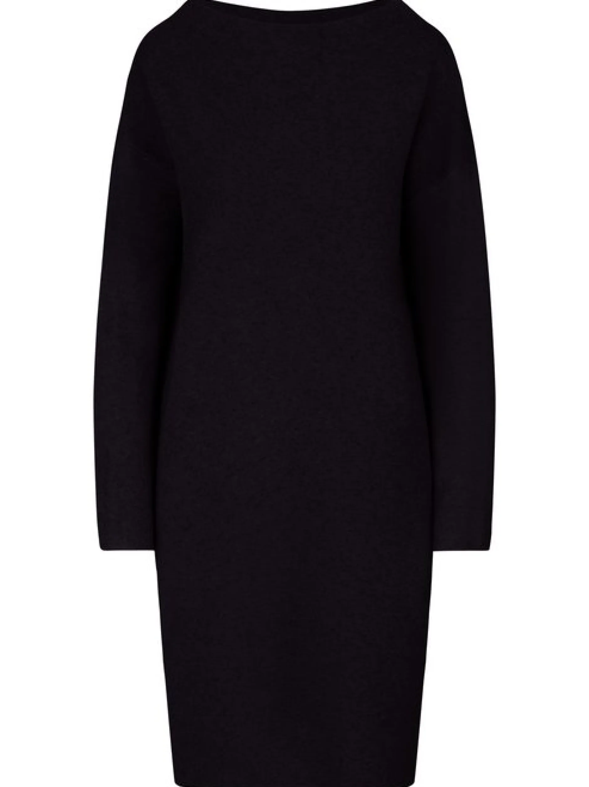Kraimod Damen Strickkleid in marine - Ausschnitt: U-Boot