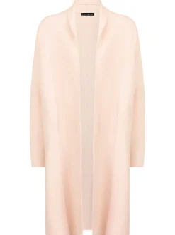 Kraimod Damen Strickmantel in rosa - Ärmel: langarm