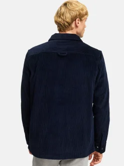 Kronstadt Herren Hemd Langarm - KSChandos overshirt in blau